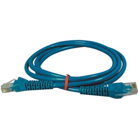 Evolve Snagless CAT-5 5E Patch Cables 5-ft Blue CAT-5E patch cable EV117437